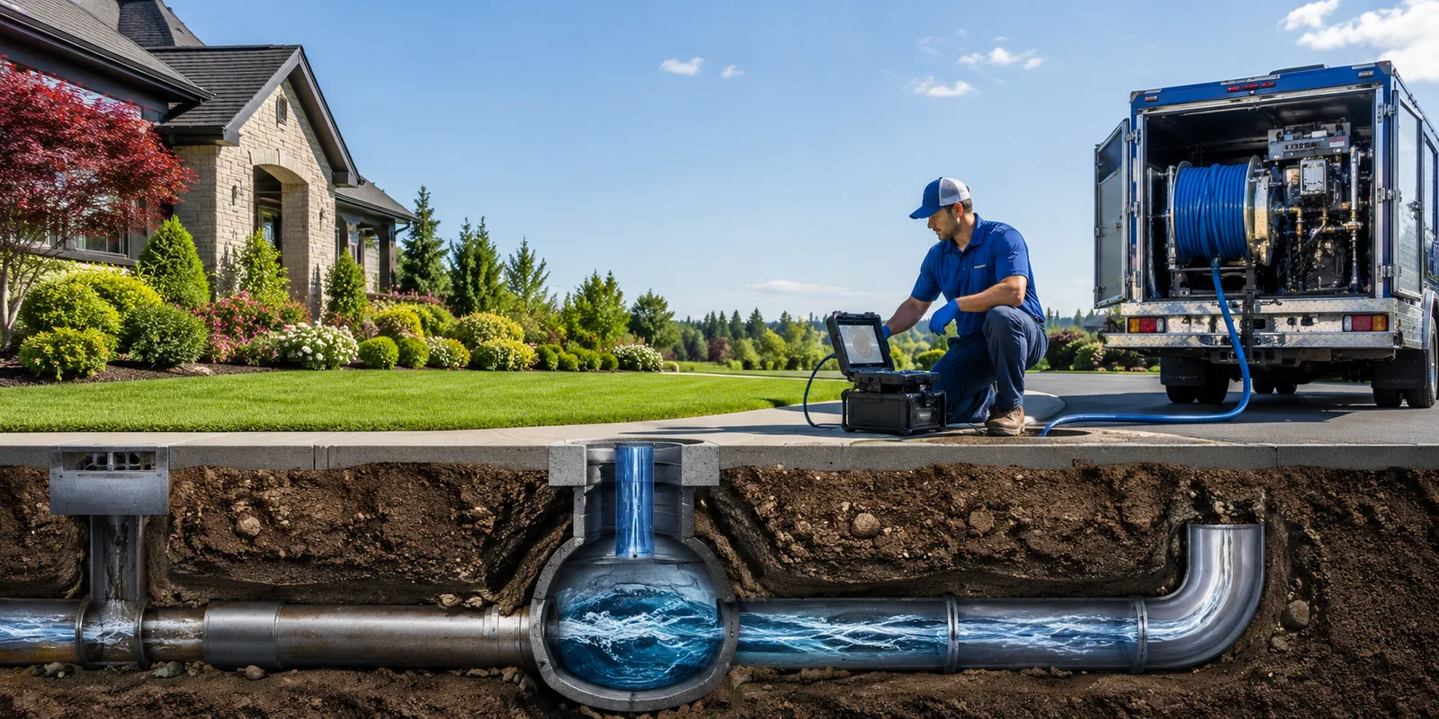 Drainage restoration information for Brunsville, IA